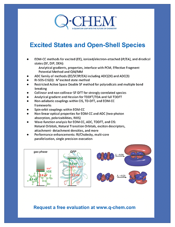 Excited States and Open-Shell Species