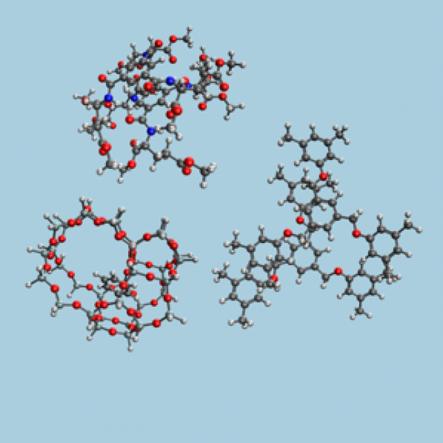 Molecules modeled as part of the numerical sparsity linear scaling publication by Head-Gordon et al.