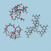 Molecules modeled as part of the numerical sparsity linear scaling publication by Head-Gordon et al.